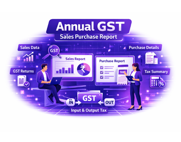 Annual Gst Sales Purchase Report