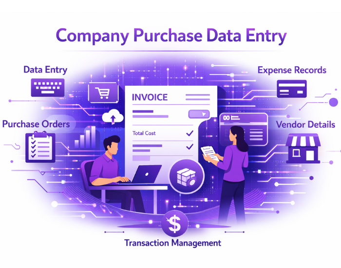 Company Purchase Data Entry