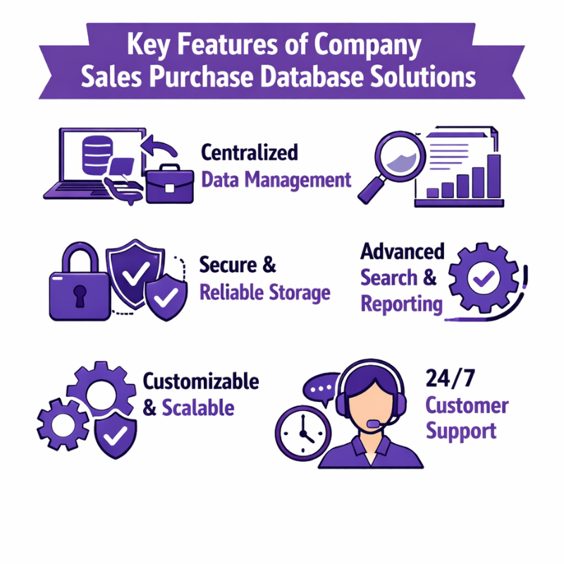 Company Sales Purchase Database
