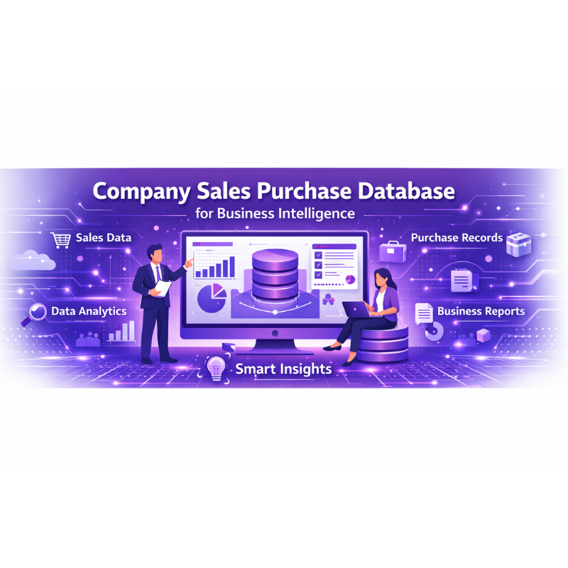 Company Sales Purchase Database