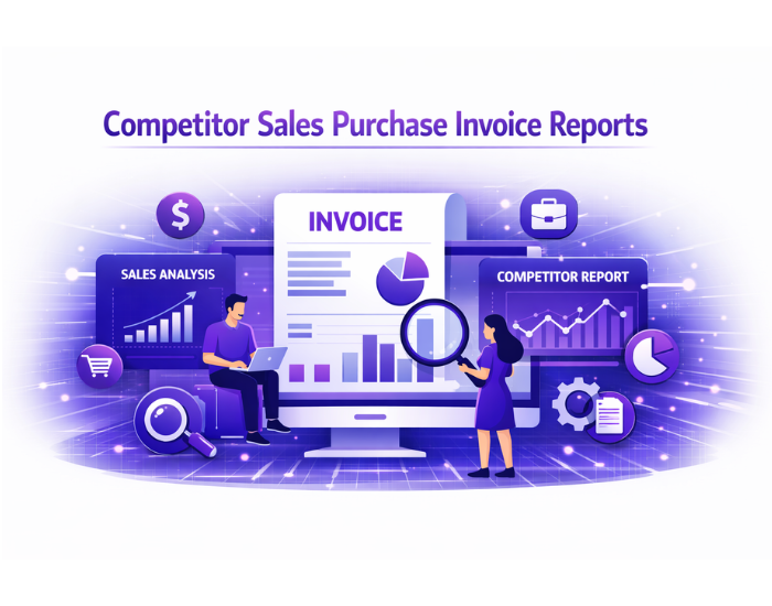 Competitor Sales Purchase Invoice Reports