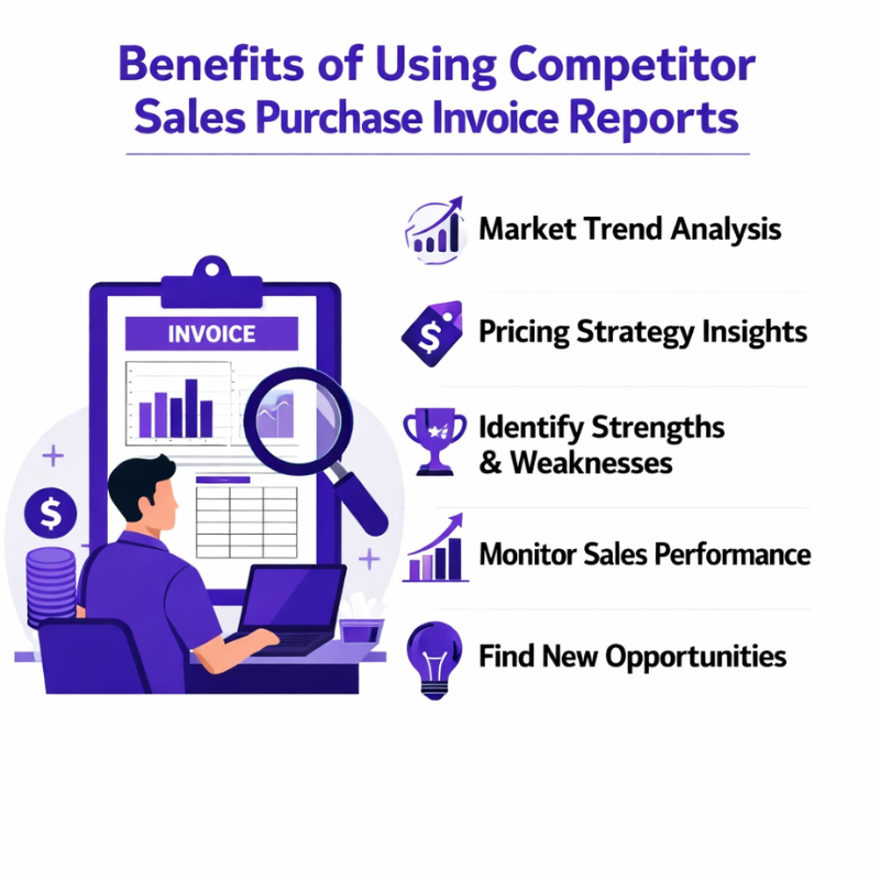 Competitor Sales Purchase Invoice Reports