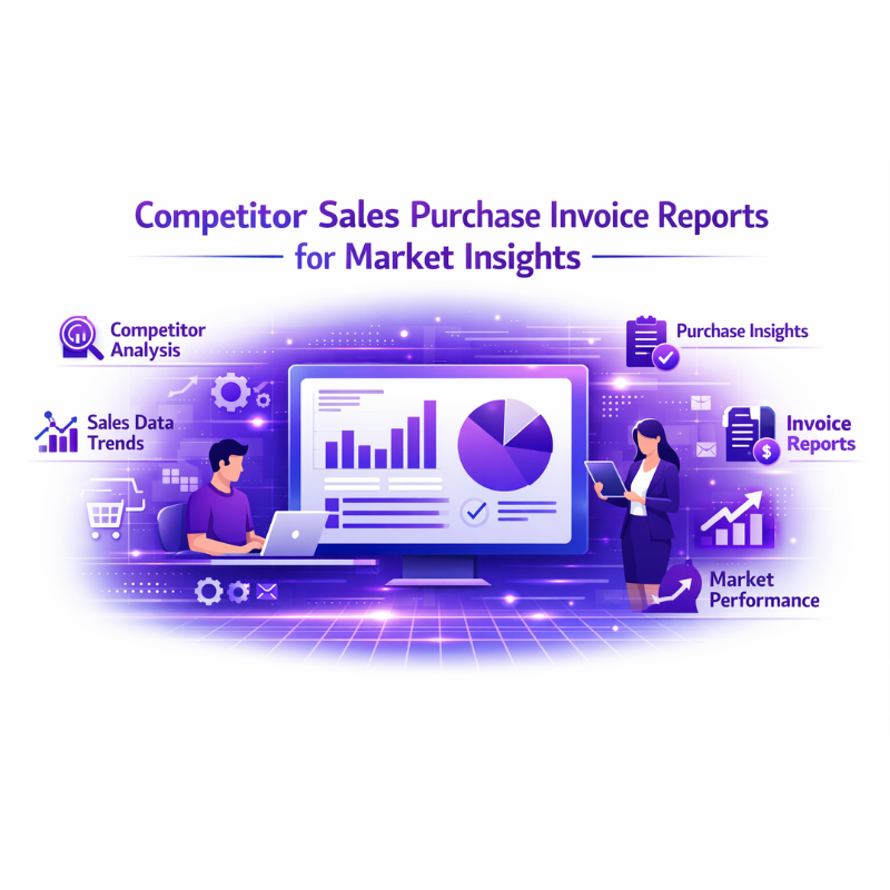 Competitor Sales Purchase Invoice Reports