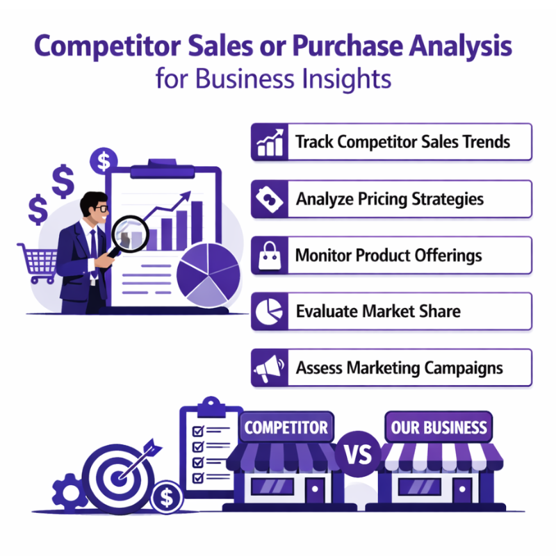 Competitor Sales or Purchase Analysis