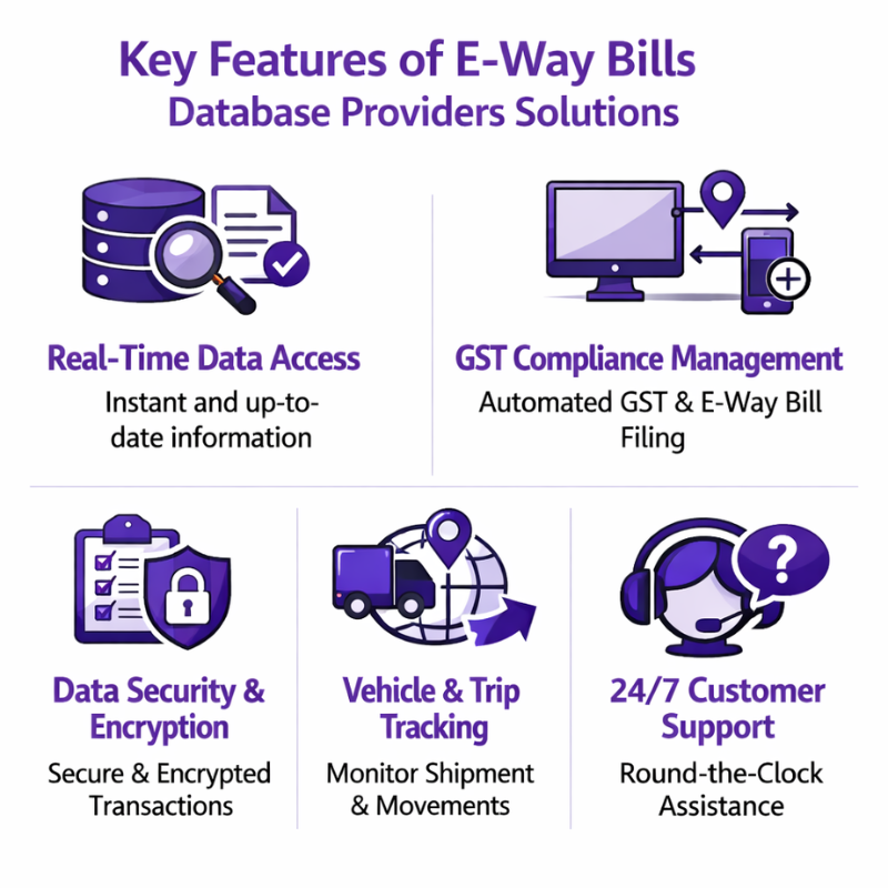 E-way Bills Database Providers