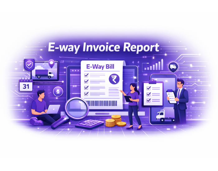 E-way Invoice Report
