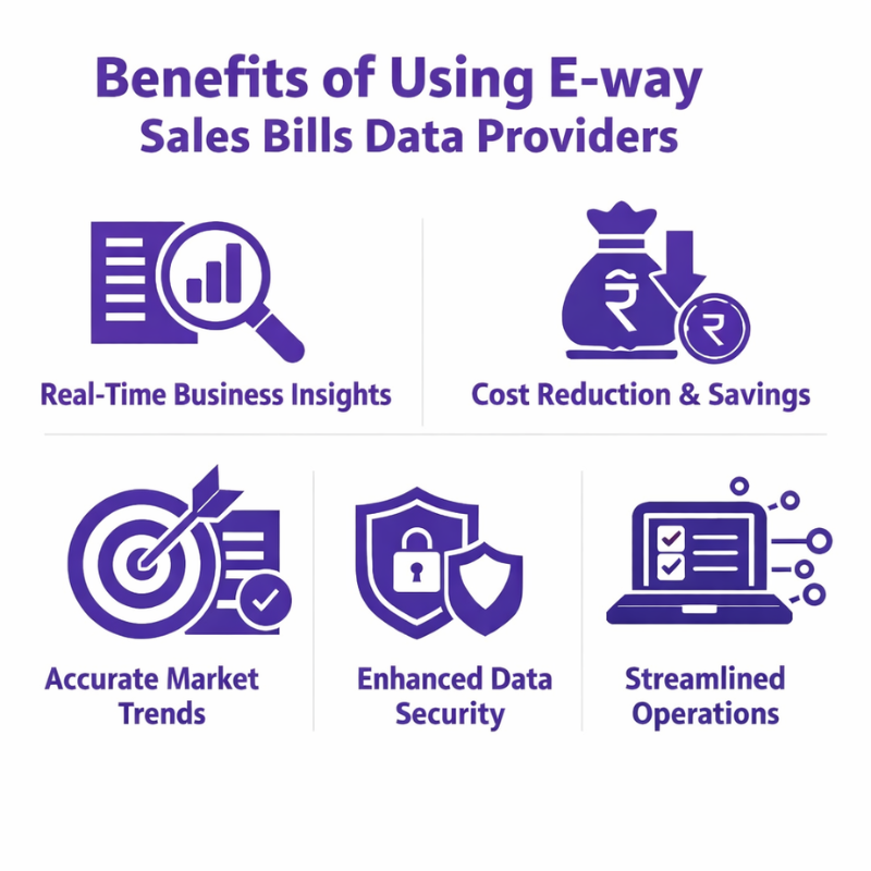 E-way Sales Bills Data Providers