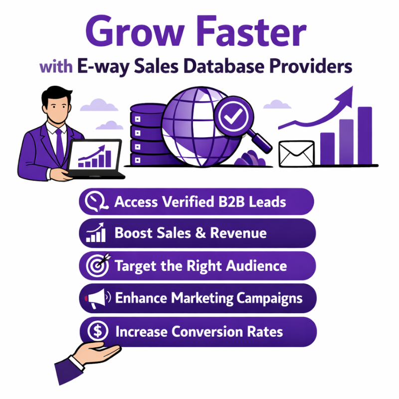 E-way Sales Database Providers
