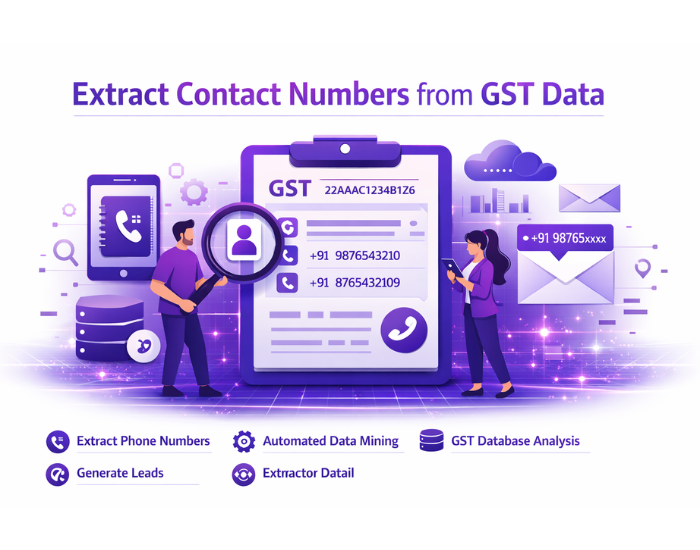 Extract Contact Numbers from GST Data