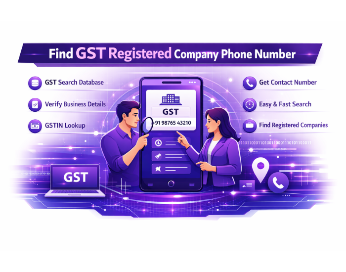 Find GST Registered Company Phone Number