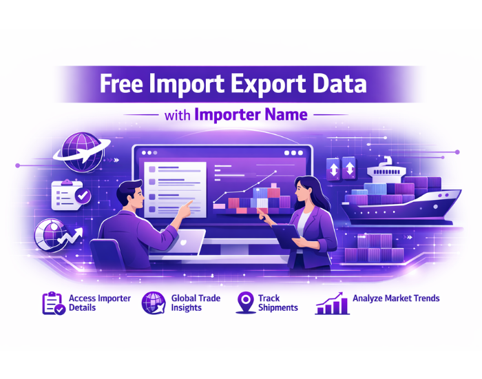 Free Import Export Data with Importer Name