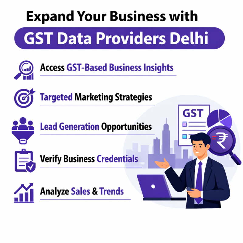 GST Data Providers Delhi