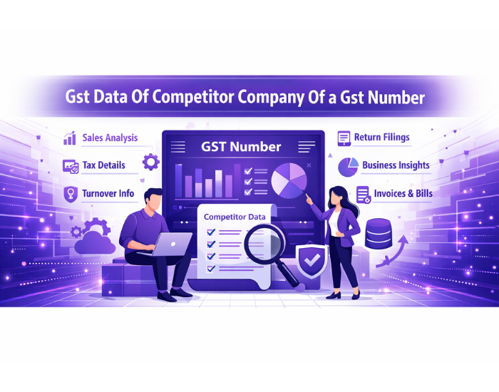 Gst Data Of Competitor Company Of a Gst Number
