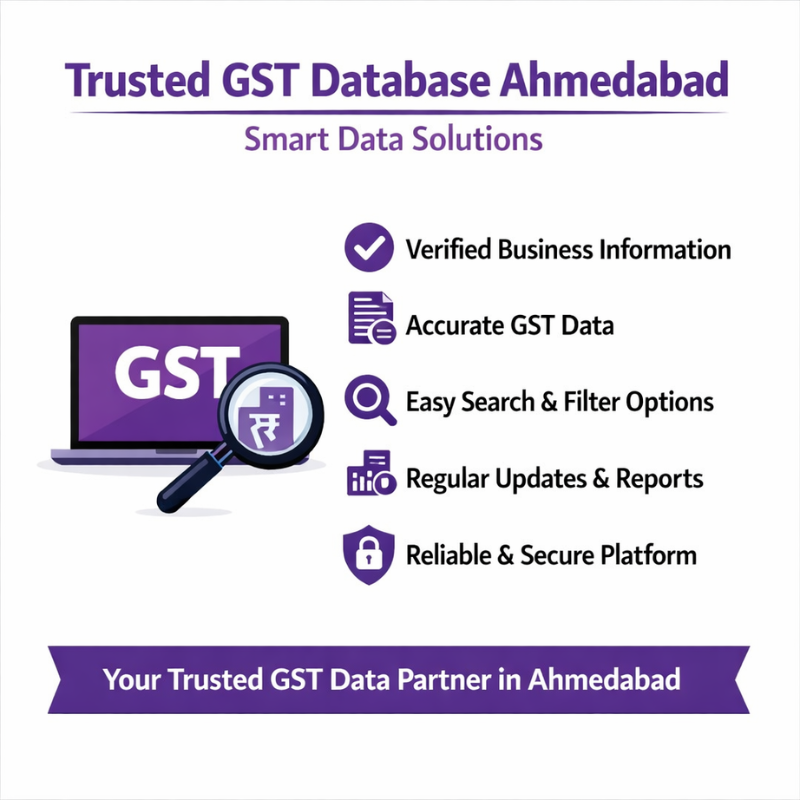 Gst database Ahmedabad
