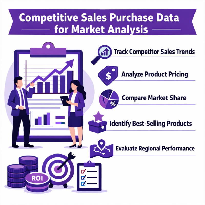 How to get Competitive sales purchase data