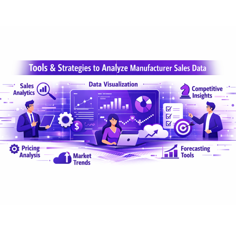 How to get Manufacturer sales data