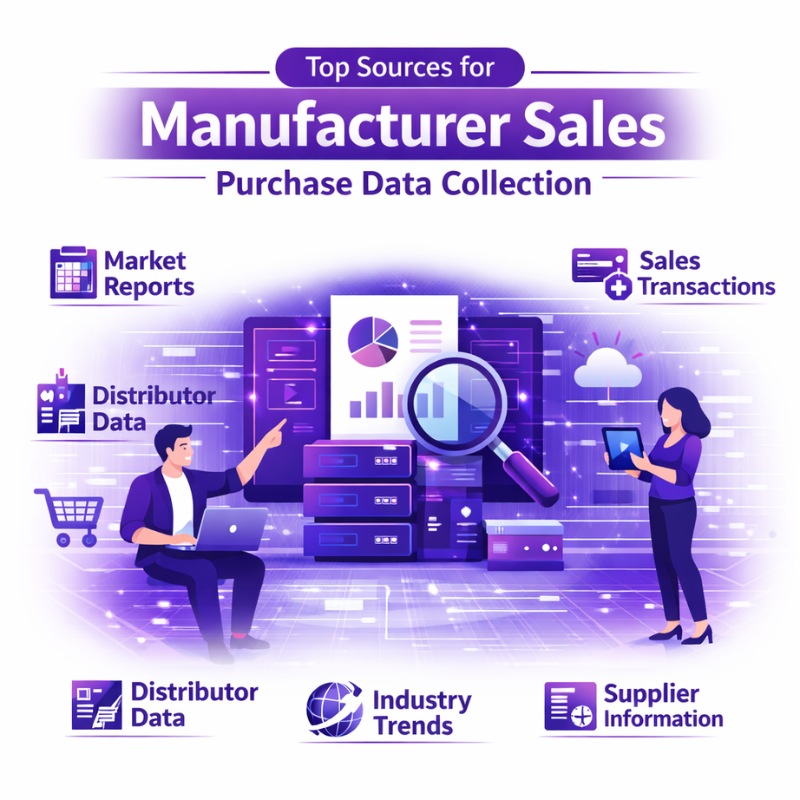 How to get Manufacturer sales purchase data
