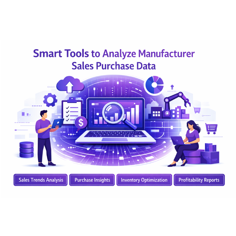 How to get Manufacturer sales purchase data