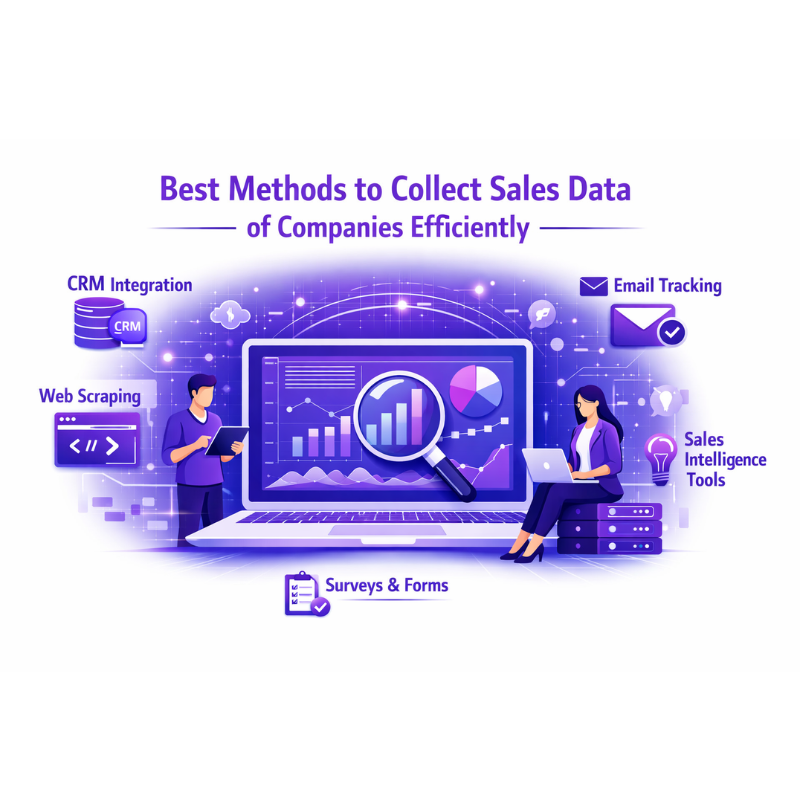 How to get Sales data of companies