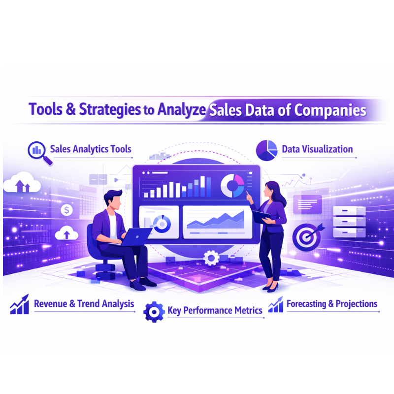 How to get Sales data of companies